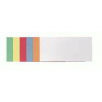 Moderations-Rechtecke farbig sortiert, 10x20 cm, 500 Stück 